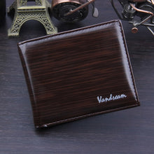 Load image into Gallery viewer, Men Wallets Bifold Business PU Leather