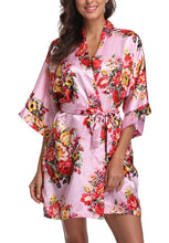Load image into Gallery viewer, Floral Robe